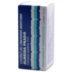 Almeida Prado com Cineraria Maritima