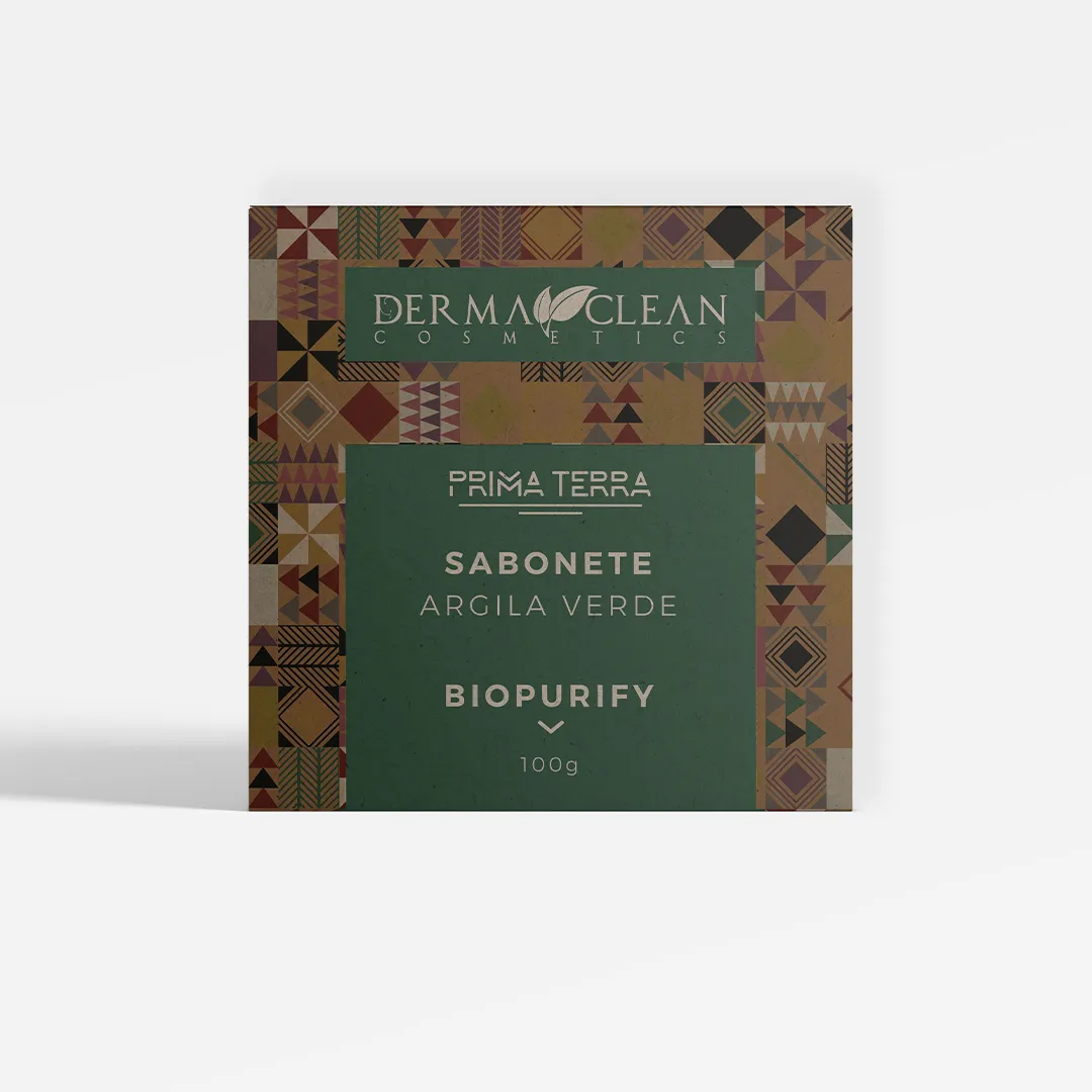 Derma Clean Sabonete de Argila Verde Biopurify Derma Clean Sabonete Argila Verde 110g - Imagem 1