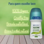 Schraiber Desodorante Roll On Alecrim Sem Alumínio e Sem Parabenos - Imagem 2