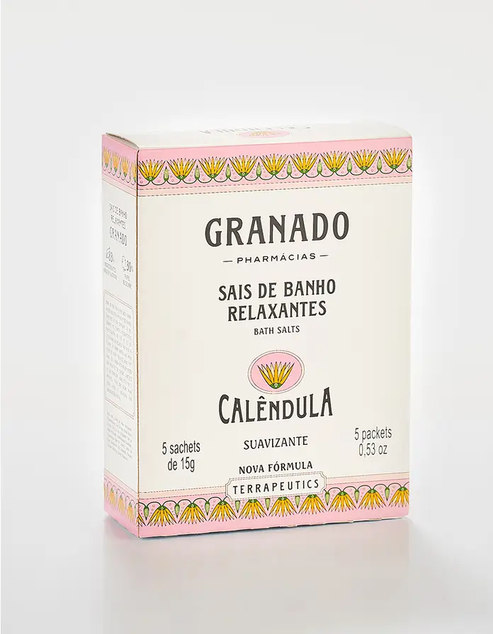 Granado Sais de Banho Relaxante Calêndula Granado Sais de Banho Relaxante Calêndula - Imagem 1