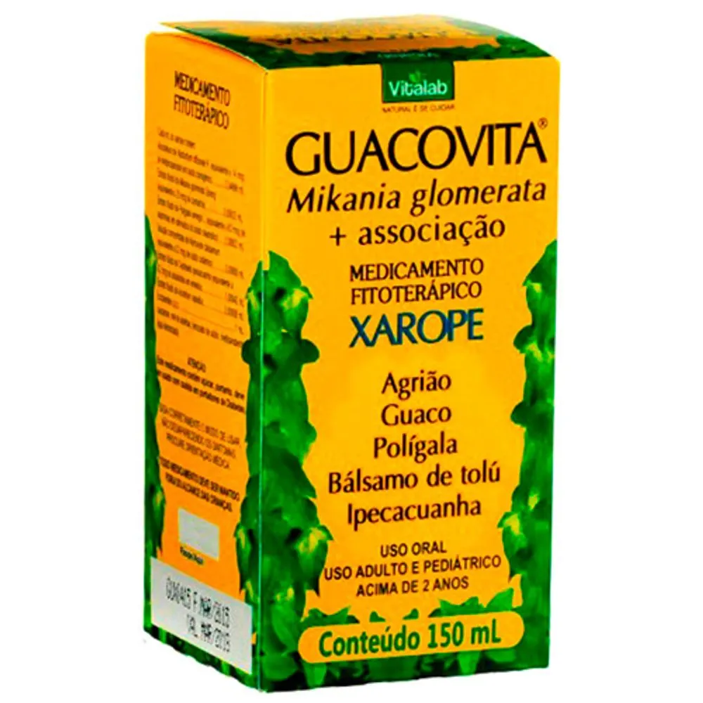 Guaocovita Vitalab Xarope Guaocovita Vitalab Xarope - Imagem 1
