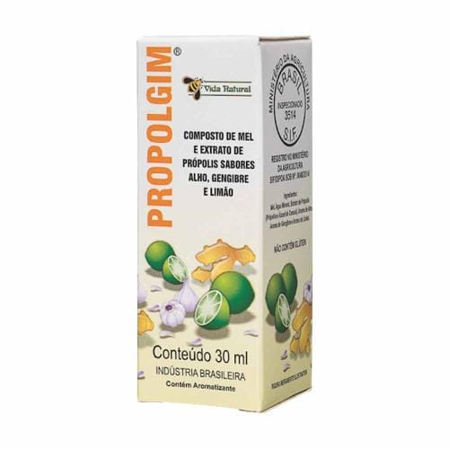 Propolgim Vida Natural 30ml Propolgim Vida Natural 30ml - Imagem 1
