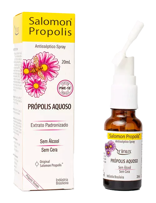Spray Própolis Salomon 20ml Spray Própolis Salomon 20ml - Imagem 1
