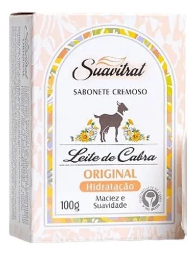 Suavitrat Sabonete Leite de Cabra 90g Suavitrat Sabonete Leite de Cabra 100g - Imagem 1